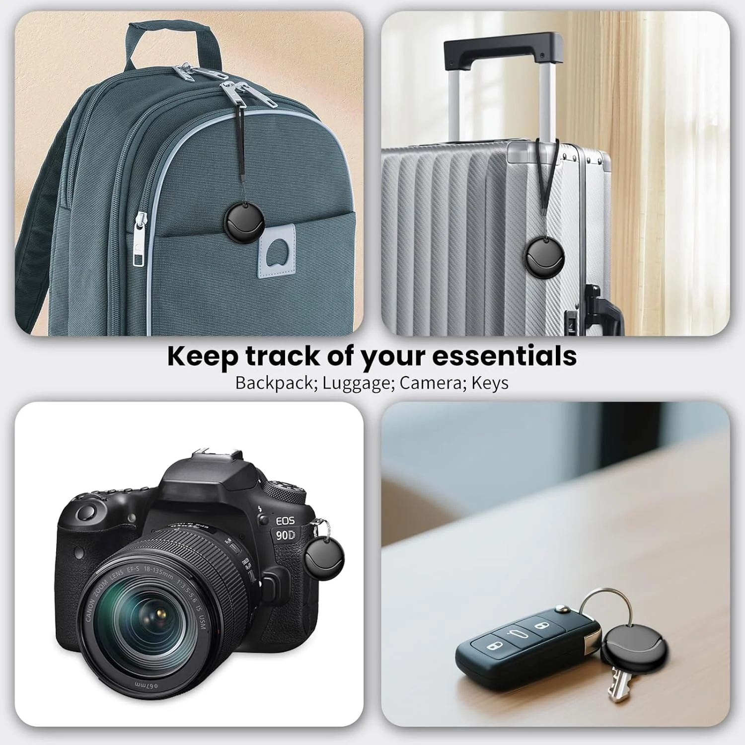 Hoxe: Localizadores Bluetooth inteligentes para llaves, equipaje y más